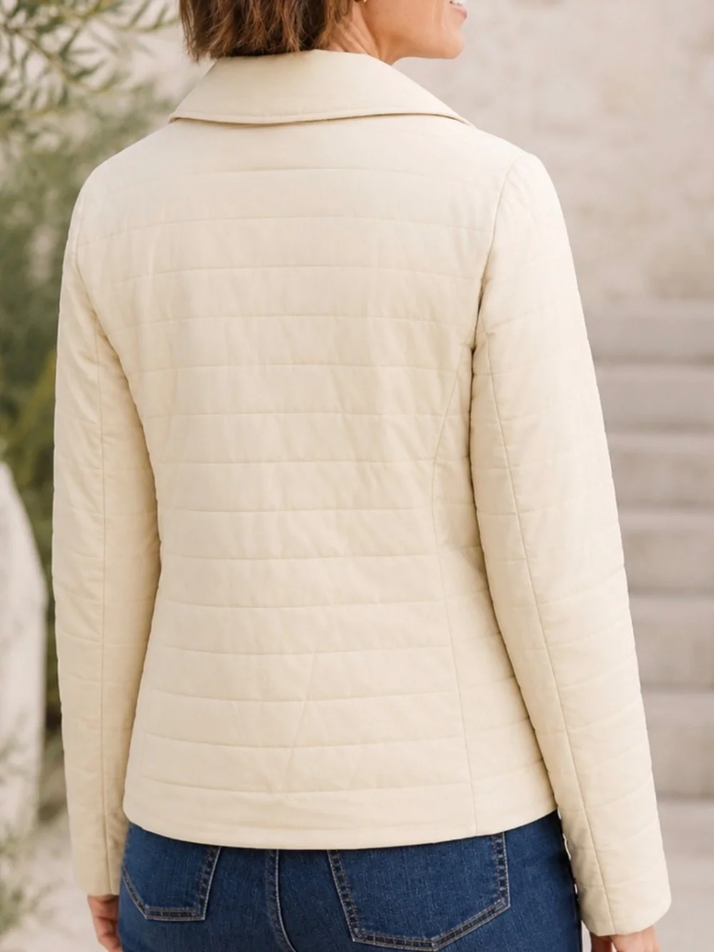 TALBOT’S WOMEN’S QUILTED MOTO JACKET NEW SIZE XL